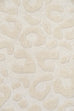Agnes Ivory Cream Carved Animal Pattern Rug