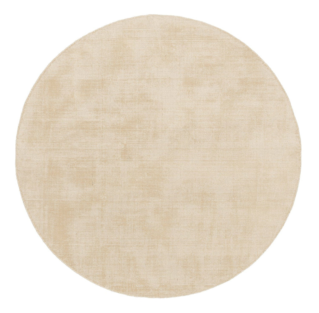 Alek Cream Handwoven Round Rug
