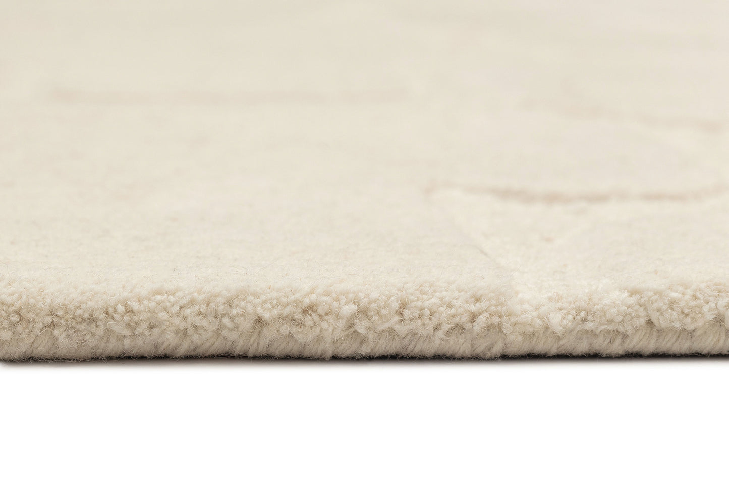 Arlette Cream Carved Wool Rug