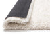 Athena Ivory Handmade Shag Rug