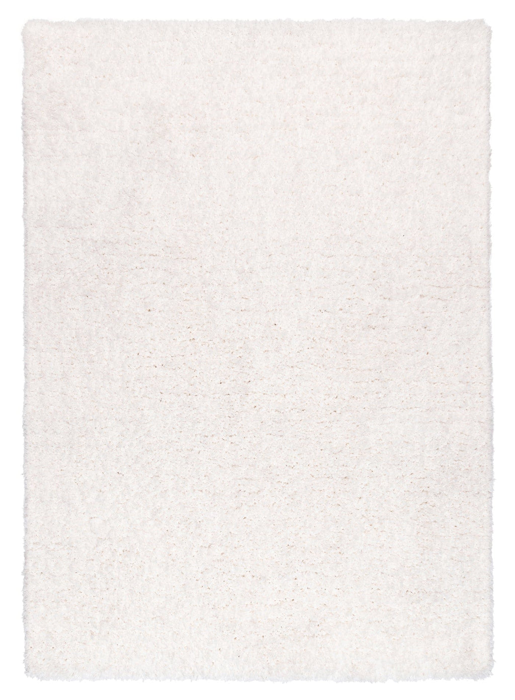 Athena Ivory Handmade Shag Rug