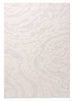 Aurora Ivory Cream Abstract Textured Rug