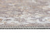 Ava Grey and Gold Traditional Distressed Washable Rug