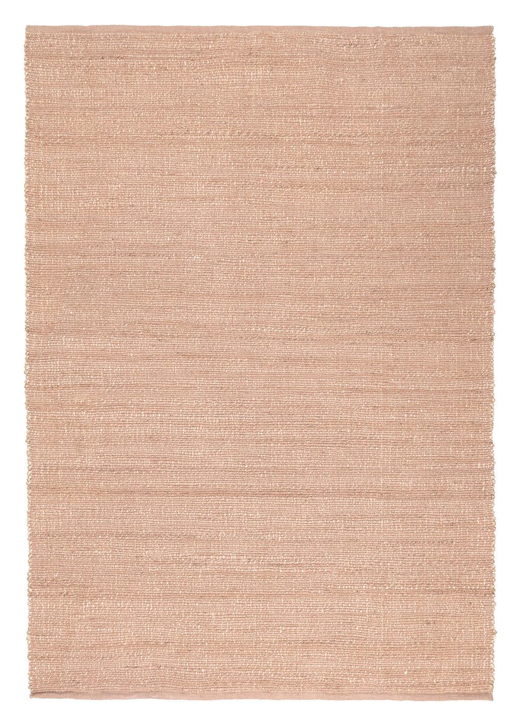 Briony Peach Flatweave Jute and Cotton Rug