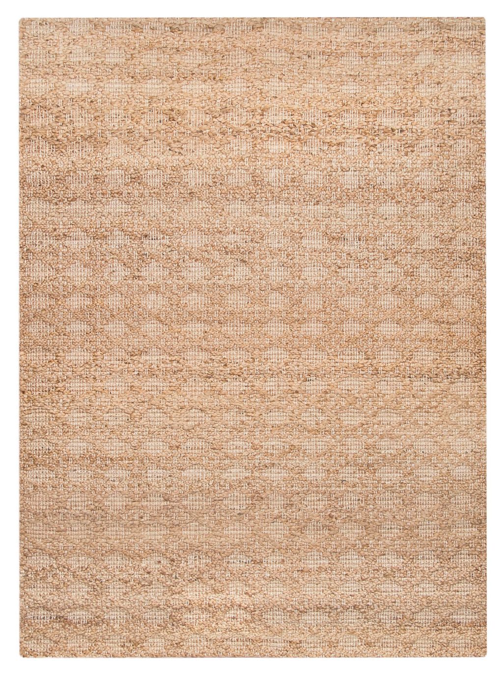 Callie Tribal Natural Diamond Jute Rug