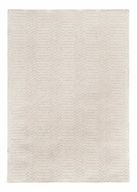 Cualli Ivory Cream Textured Rug *NO RETURNS UNLESS FAULTY