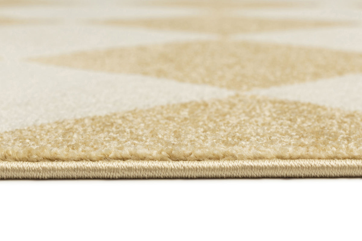 Dominique Yellow Harlequin Rug
