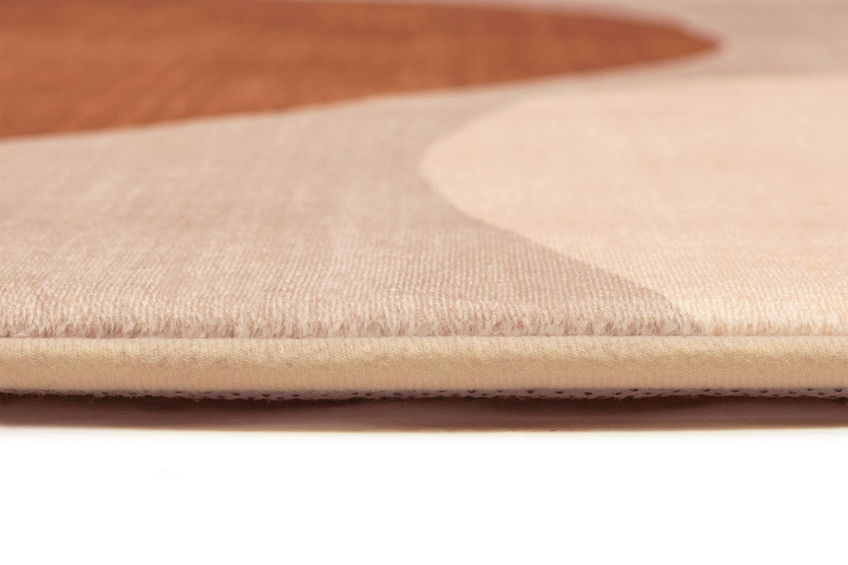 Dora Beige Curved Shapes Playmat