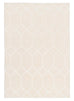 Elif Ivory Geometric Rug
