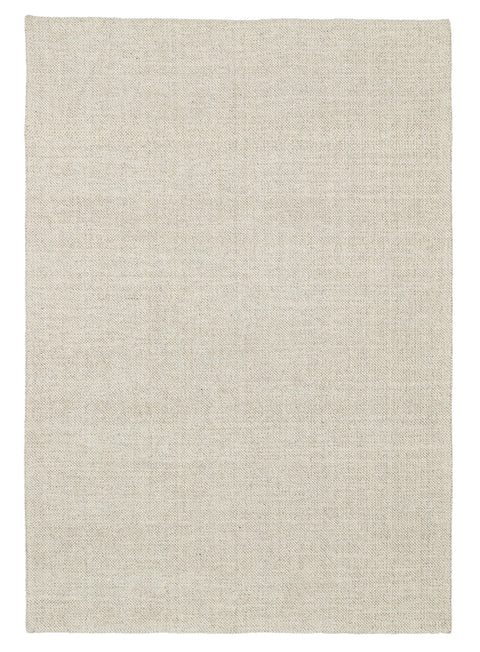 Eminah Cream Beige Handmade Wool Rug