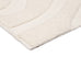 Eniko Abstract Cream Washable Wool Rug