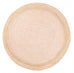 Esperance Pink Hand-Braided Round Jute Rug