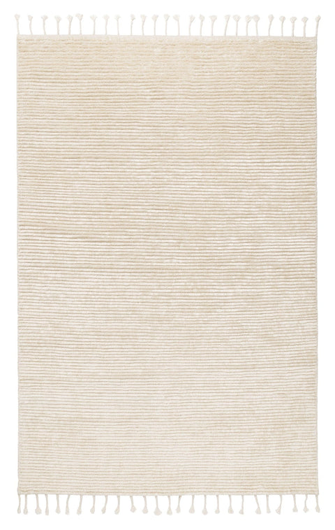 Ginta Luxe Ivory PET Cut Pile Rug