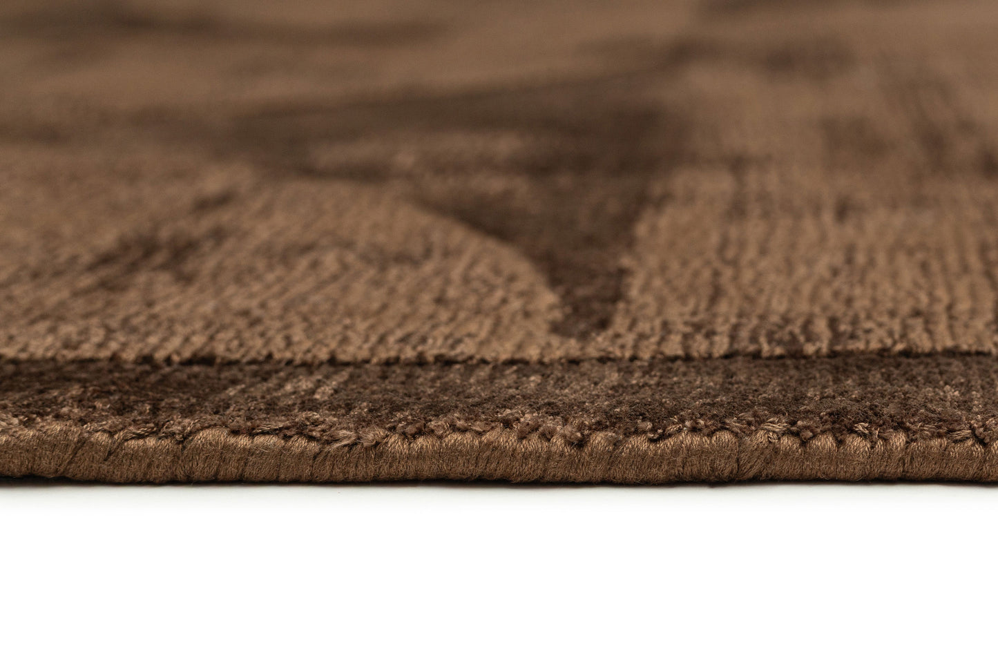 Gowana Brown Hourglass Viscose Rug