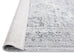 Harriette Ivory and Grey Lustrous Transitional Rug