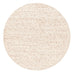Indya Marbled Cream and Beige Chunky Wool Round Rug