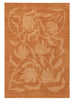 Iras Rust Botanical Washable Rug