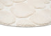 Jacinta Ivory Abstract Round Rug