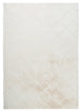 Jessa Ivory Cream Diamond Shag Rug