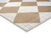 Kalei Brown and Ivory Checkered Flatweave Indoor Outdoor Rug