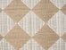 Kalei Brown and Ivory Checkered Flatweave Indoor Outdoor Rug