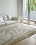 Kallua Textured Abstract Neutral Washable Rug