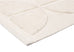 Kikko Geometric Cream Washable Wool Rug