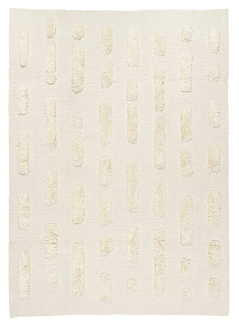 Lauren Cream Tufted Wool Rug *NO RETURNS UNLESS FAULTY