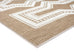 Lora Brown and Ivory Tribal Flatweave Indoor Outdoor Rug
