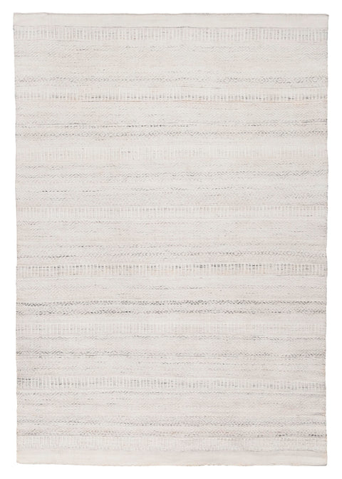 Loretta Cream and Grey Indoor Outdoor PET Rug