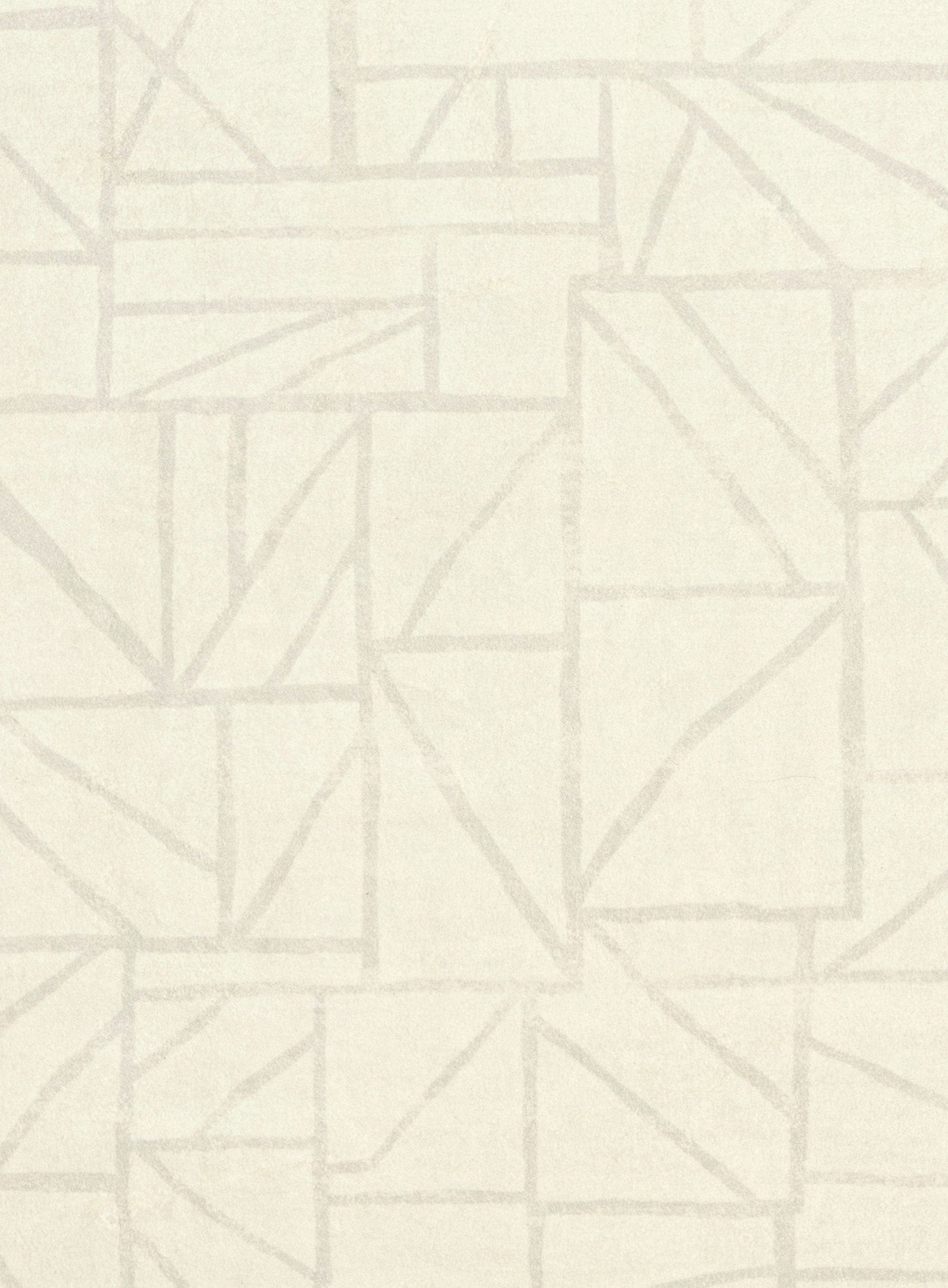 Luca Grey Cream Geometric Washable Rug