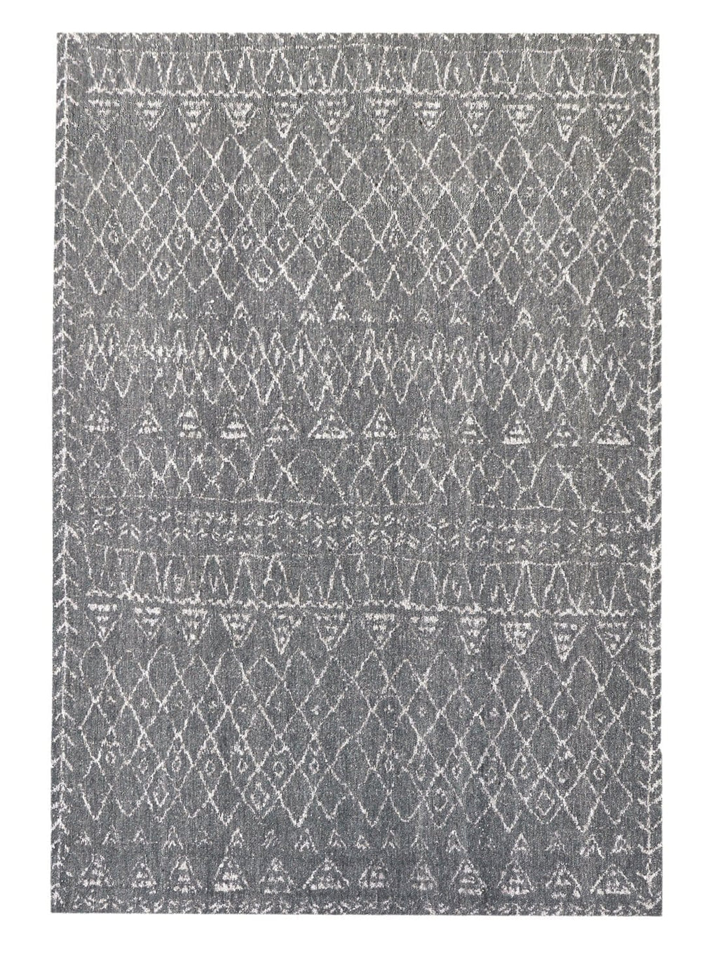 Malaika Charcoal Tribal Rug