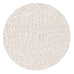 Mallory Marbled Cream and Grey Chunky Wool Round Rug