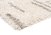 Mandisa Cream & Beige Tribal Shag Rug