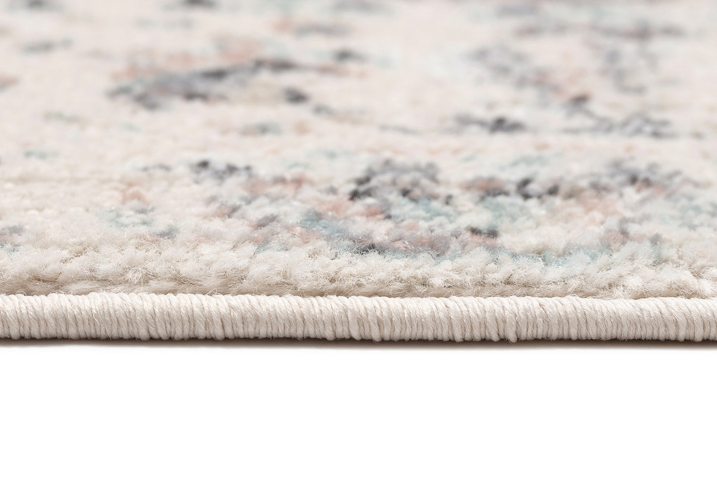 Maplewood Cream and Pink Traditional Rug