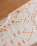 Matilda Cream and Peach Tribal Shag Rug