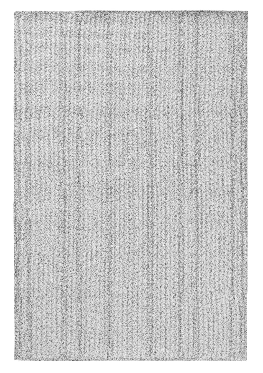 Mika Grey Braided Flatweave Indoor Outdoor Rug