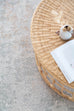 Montana Grey and Ivory Distressed Floral Rug