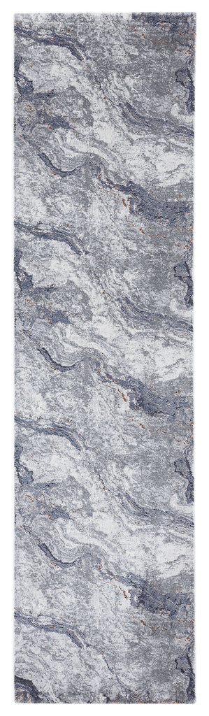 Nami Blue Transitional Runner Rug