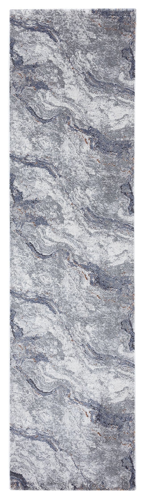 Nami Blue Transitional Runner Rug