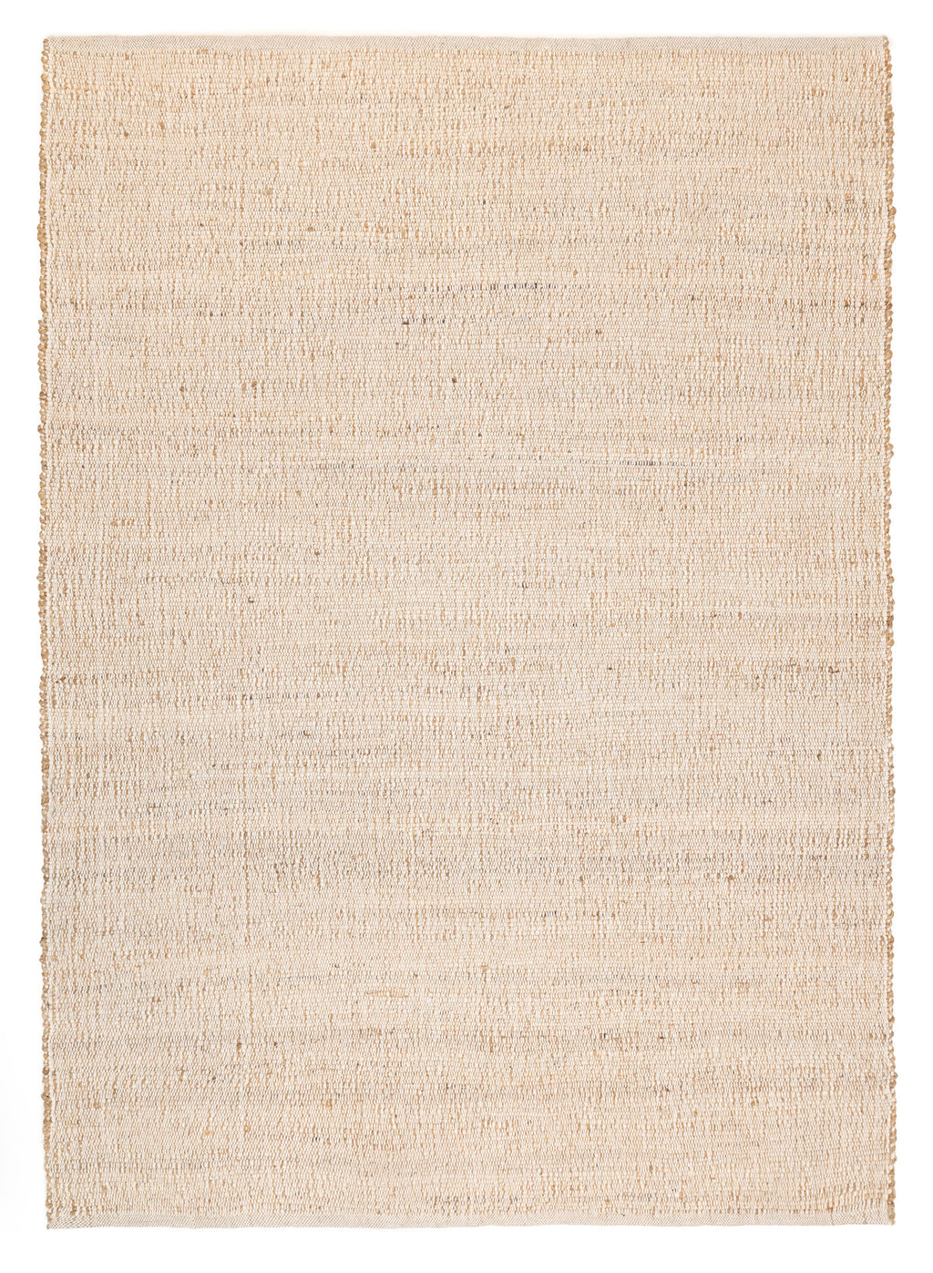 Naveya Natural Flatweave Jute and Cotton Rug