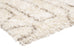 Neriza Cream & Beige Tribal Shag Rug