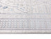 Pheobe Grey Cream And Blue Lustrous Traditional Rug