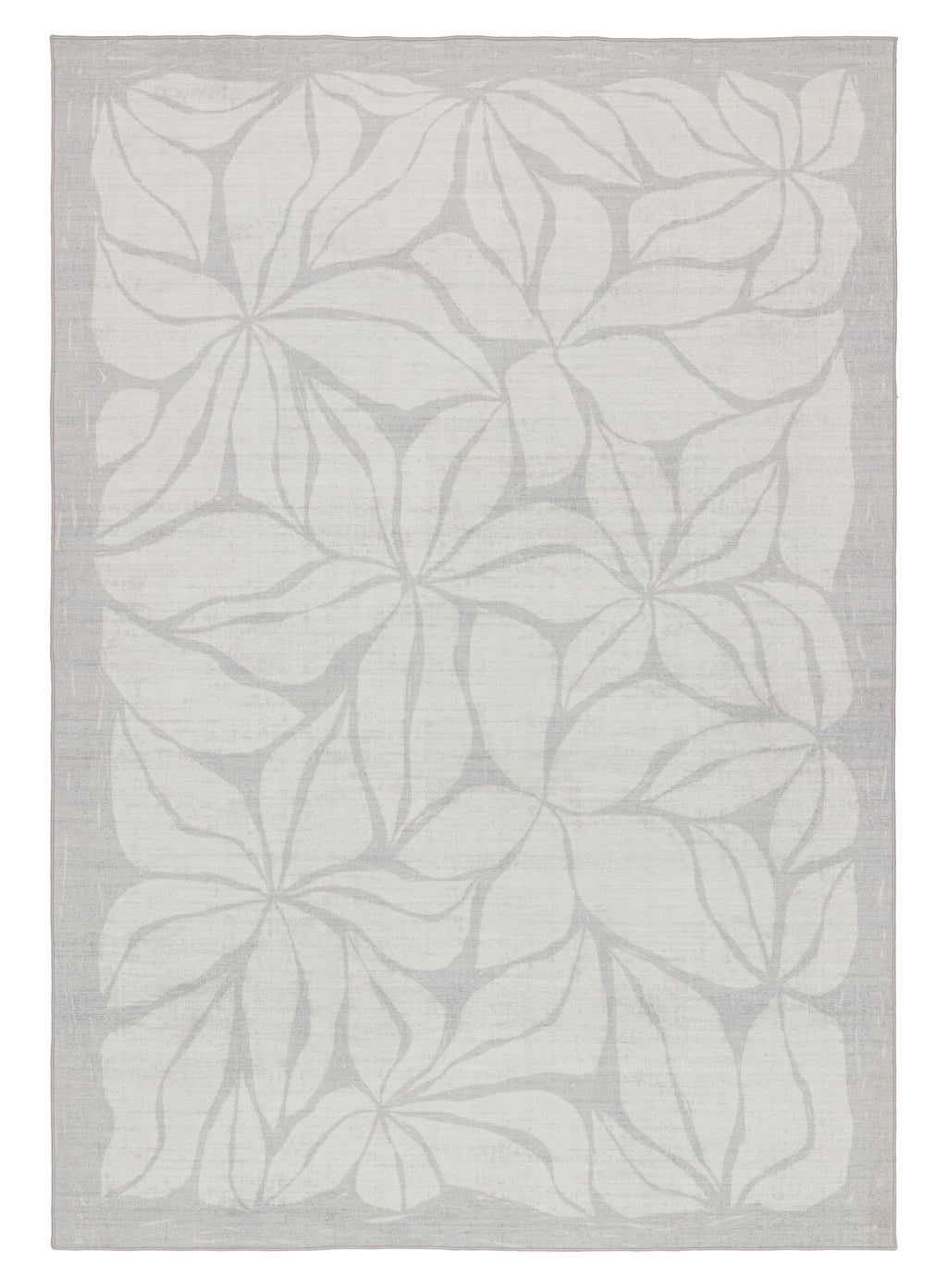Rana Blue Botanical Washable Rug