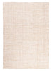 Reema Ivory Cream Jute and Wool Textured Rug