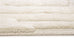 Rolini Ivory Abstract Textured Wool Rug