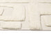 Rolini Ivory Abstract Textured Wool Rug