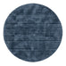 Rooney Navy Handwoven Round Rug