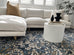 Sadira Blue And Beige Transitional Floral Motif Rug