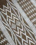 Sitaah Brown and Ivory Tribal Flatweave Indoor Outdoor Rug